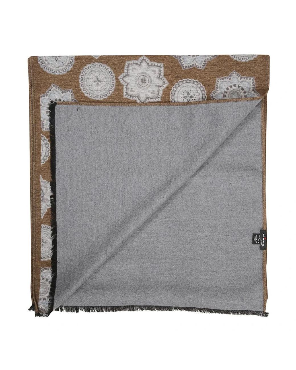 Kiton Metallic Winter Scarves for men