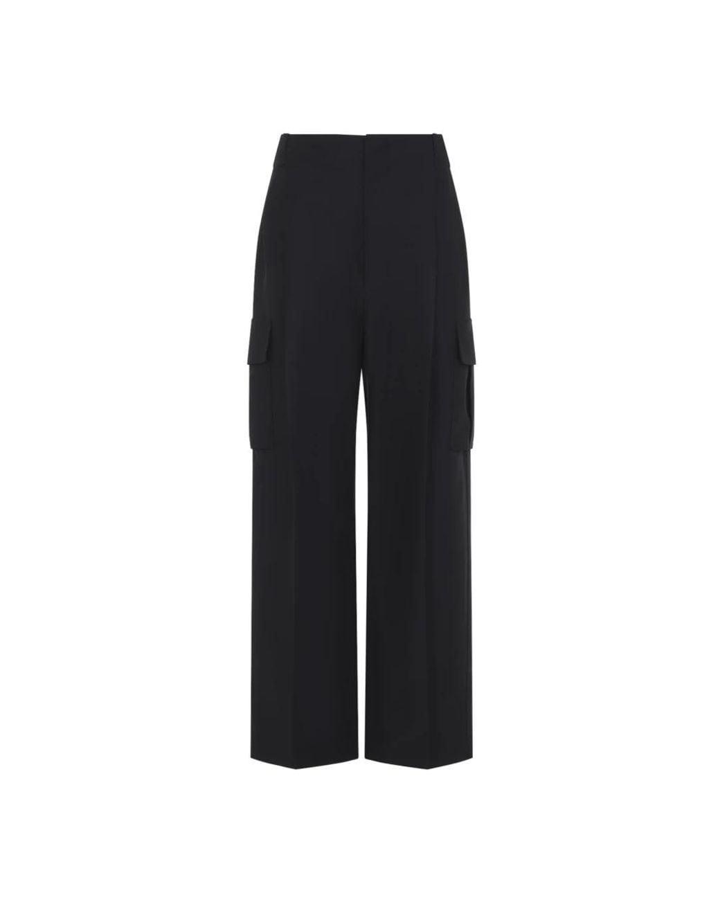 Carven Black Wide Trousers