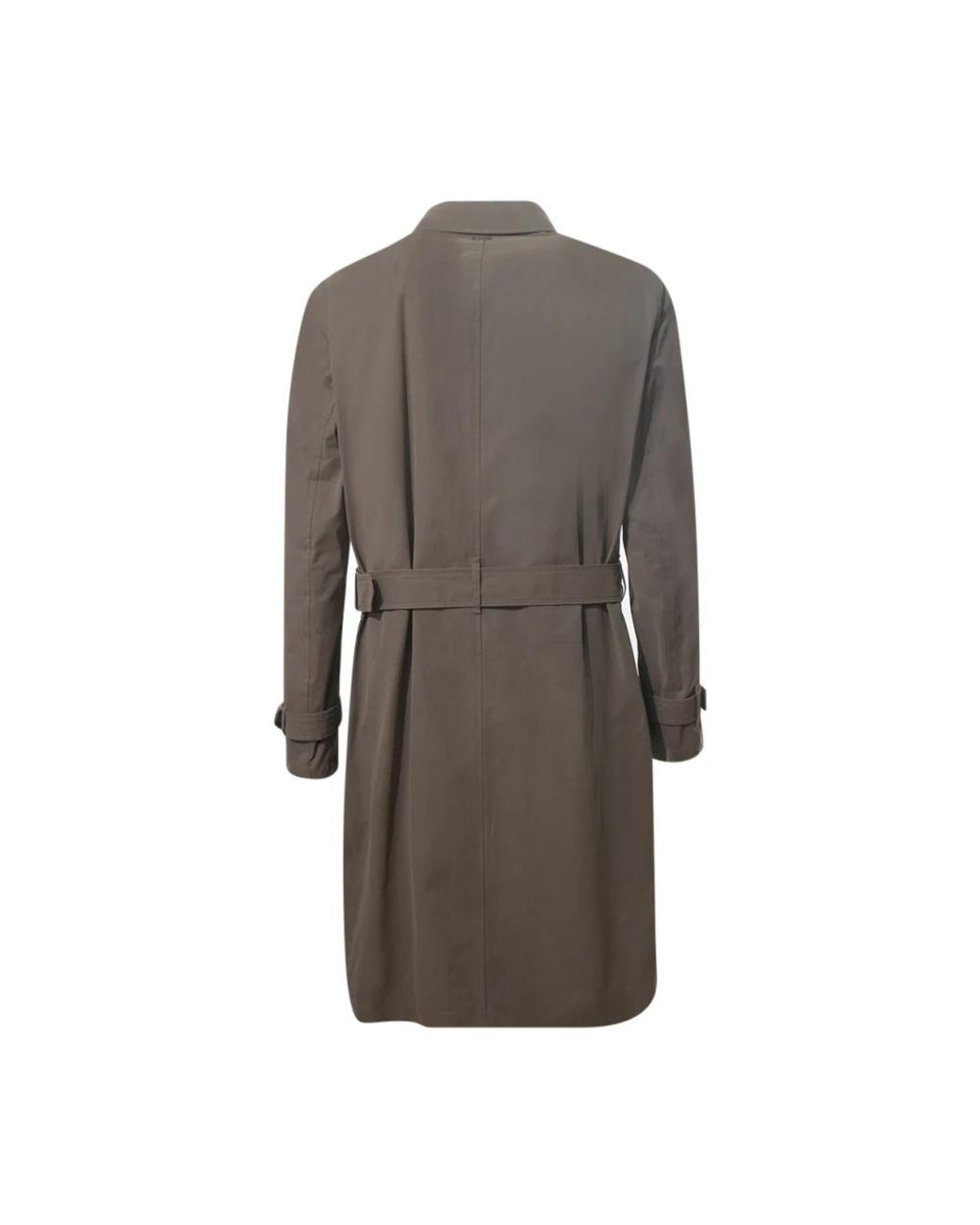 Herno Gray Trench Coats for men