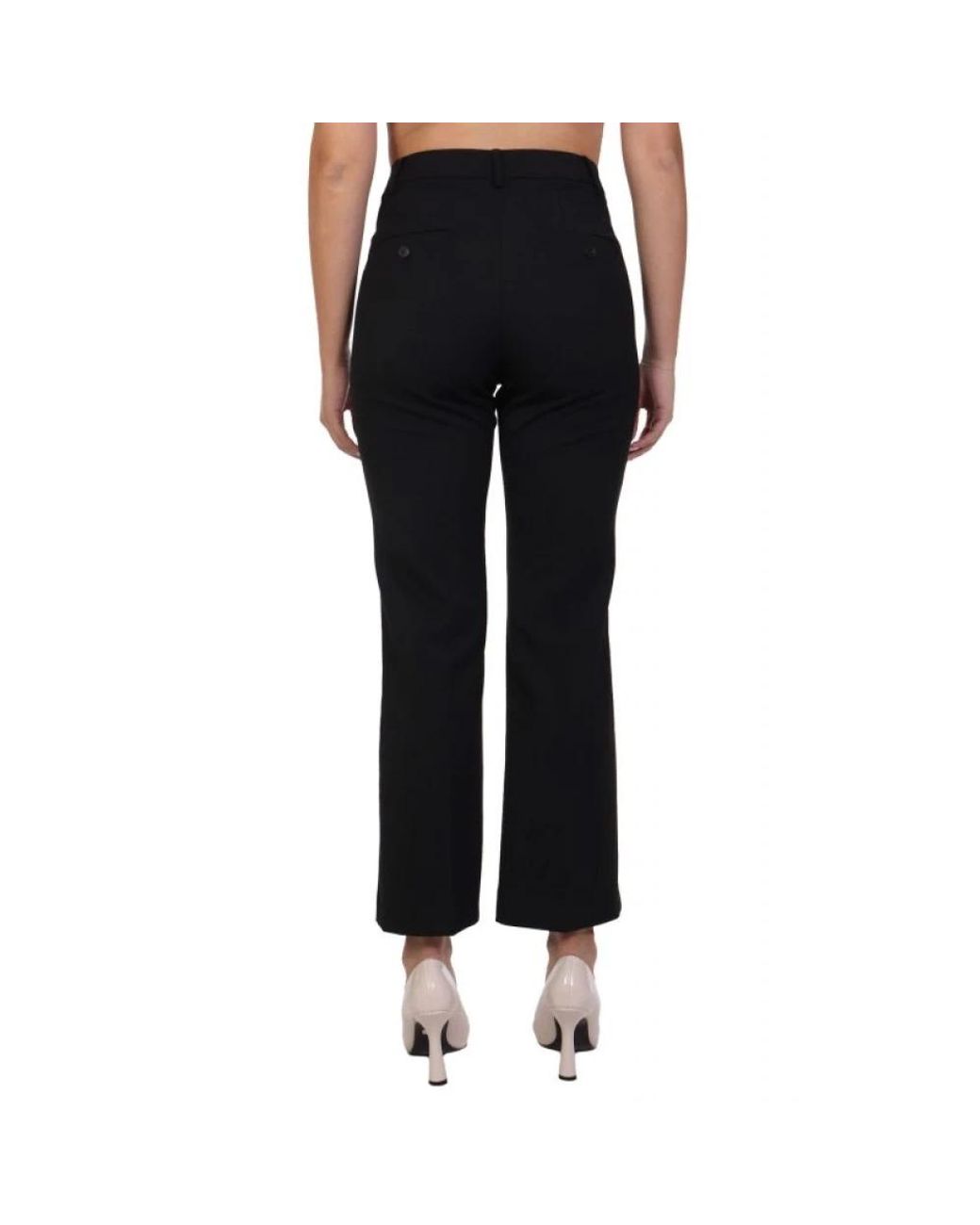Weekend by Maxmara Black Straight Trousers