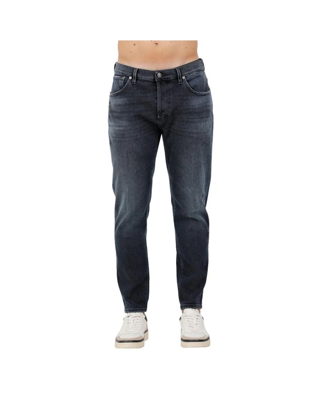 Dondup Blue Loose Fit Jeans for men