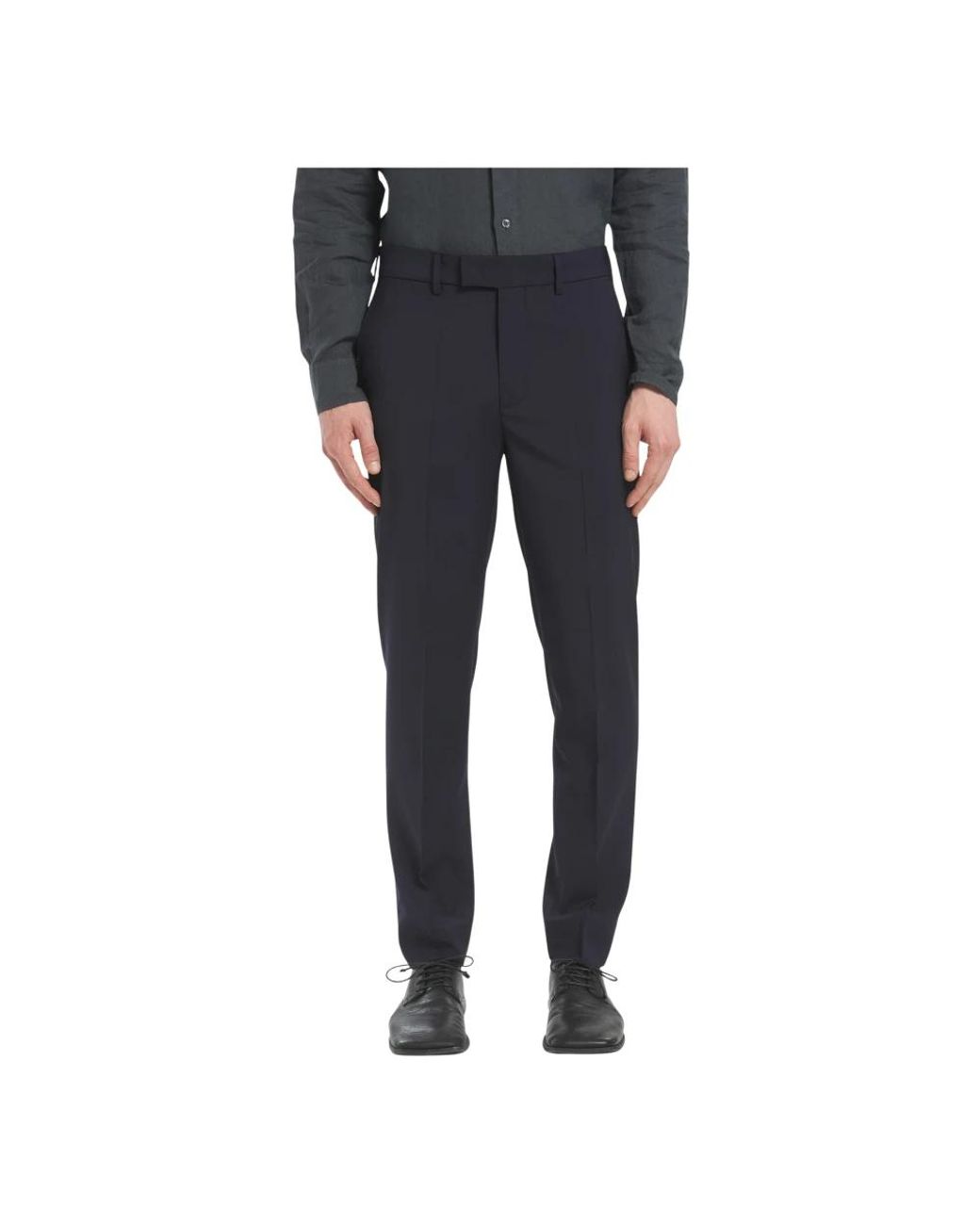 Barena Broeken ,Blauw ,Wol Wollen Regular Broek Met Zij- En Achterzakken in het Gray voor heren