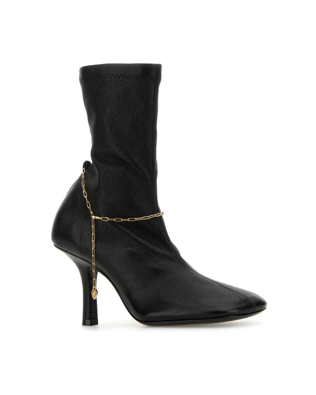 Burberry Black Heeled Boots