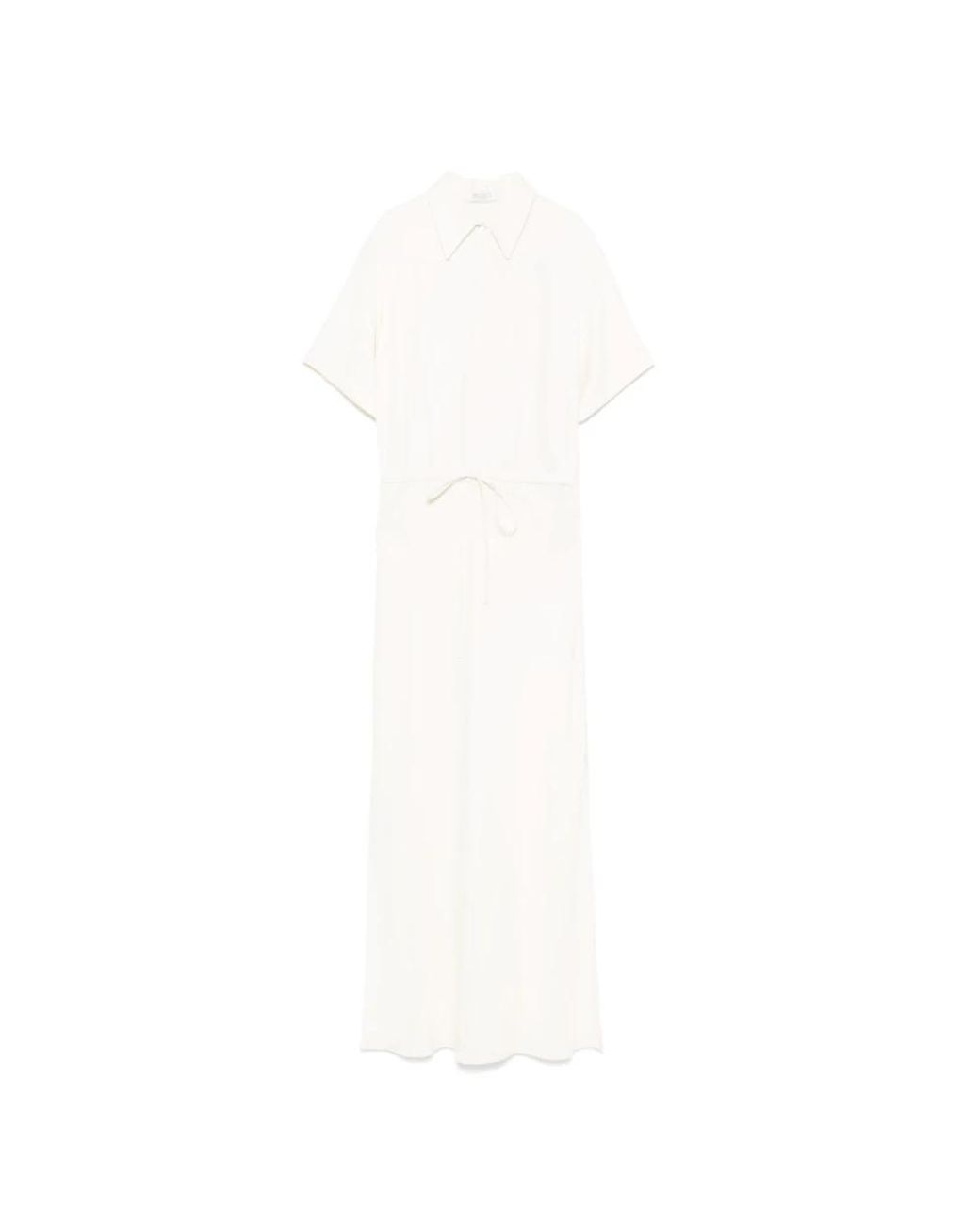 Brunello Cucinelli White Maxi Dresses