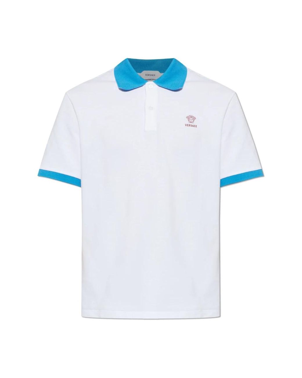 Versace Blue Polo Shirts for men