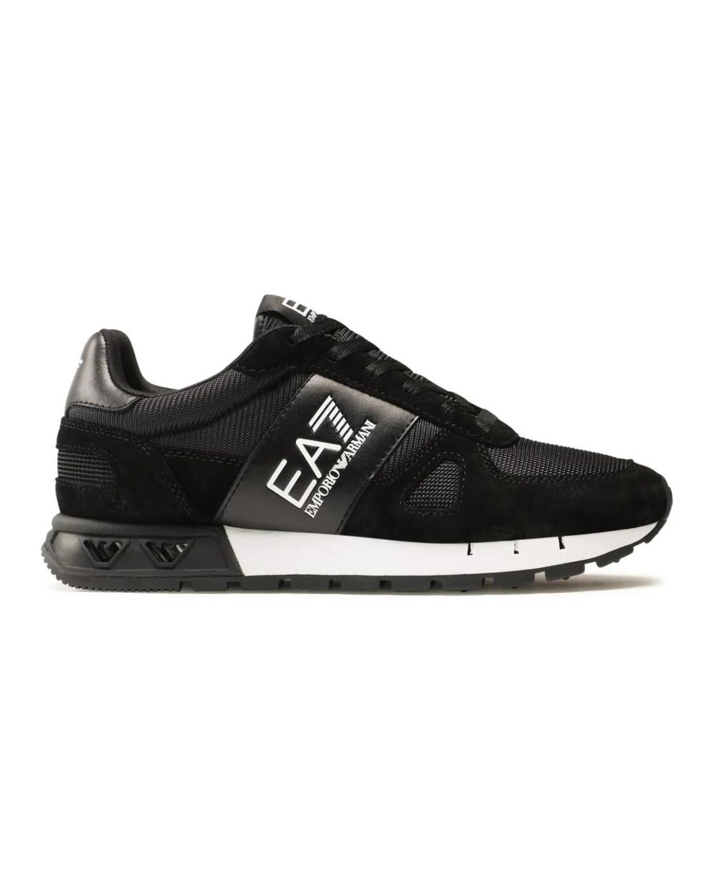 EA7 Black Sneakers for men