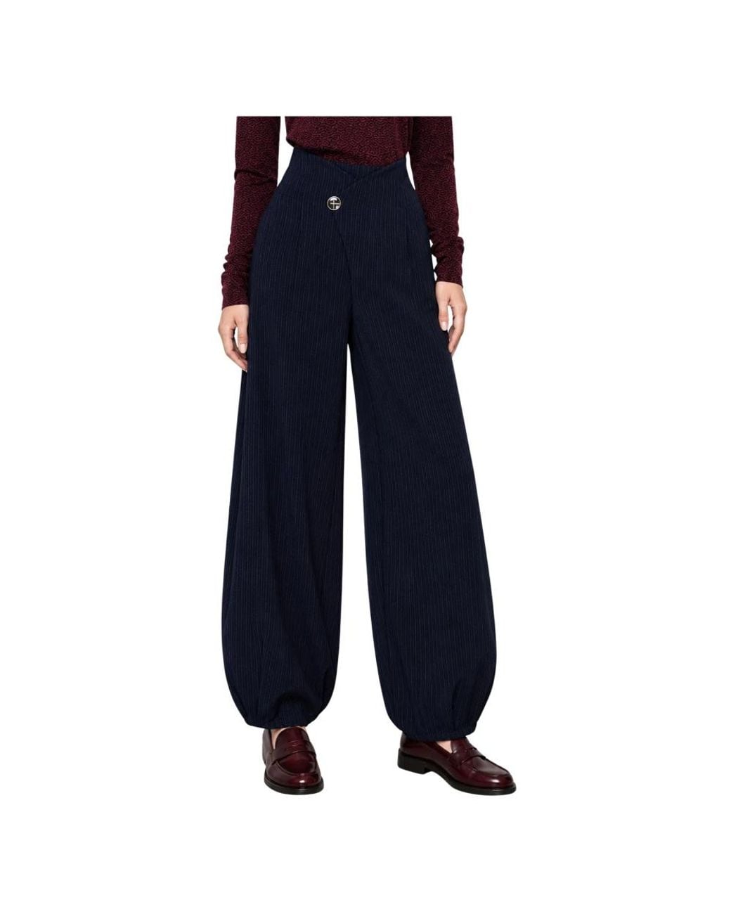 Kocca Blue Tapered Trousers