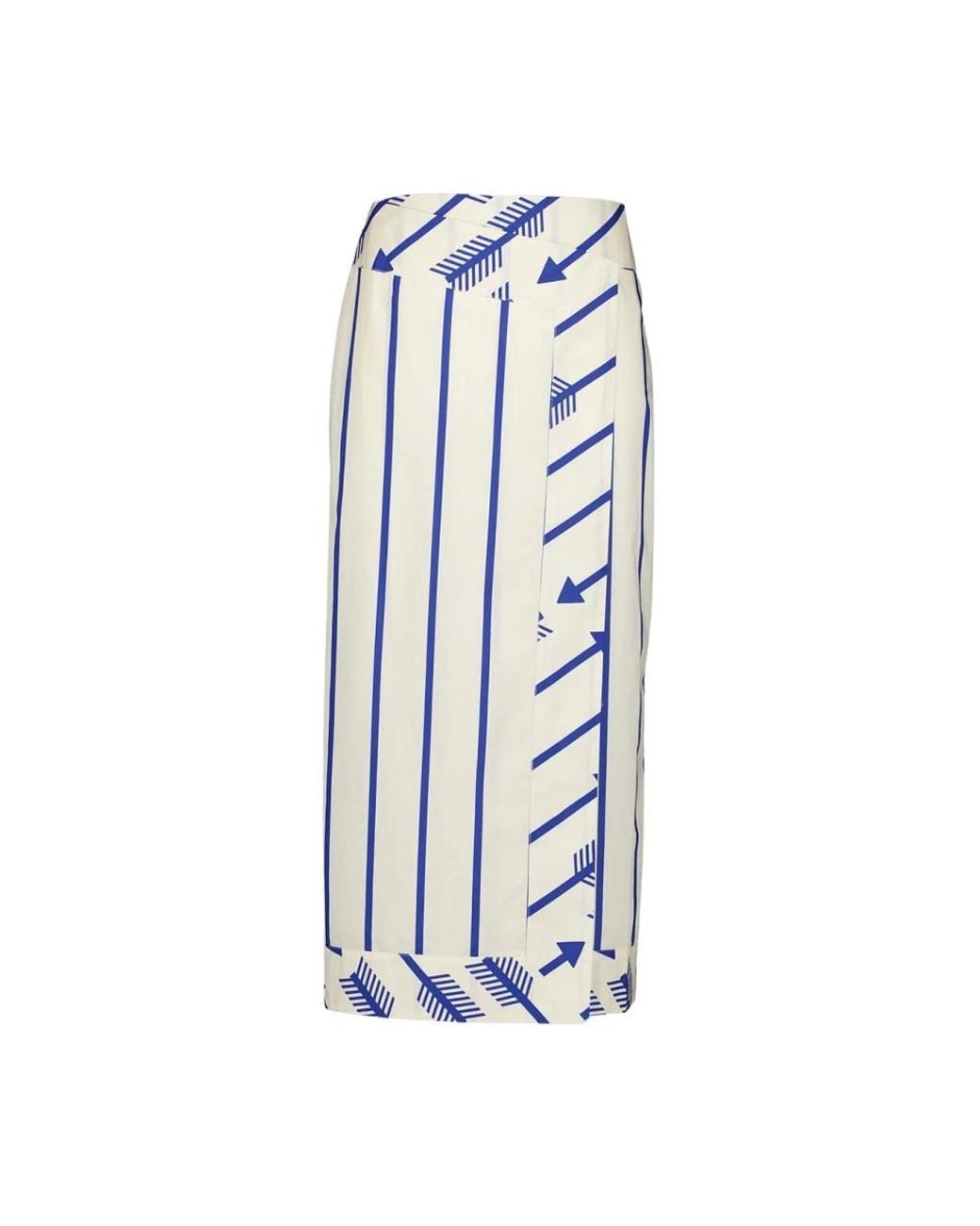 Johanna Ortiz Blue Maxi Skirts