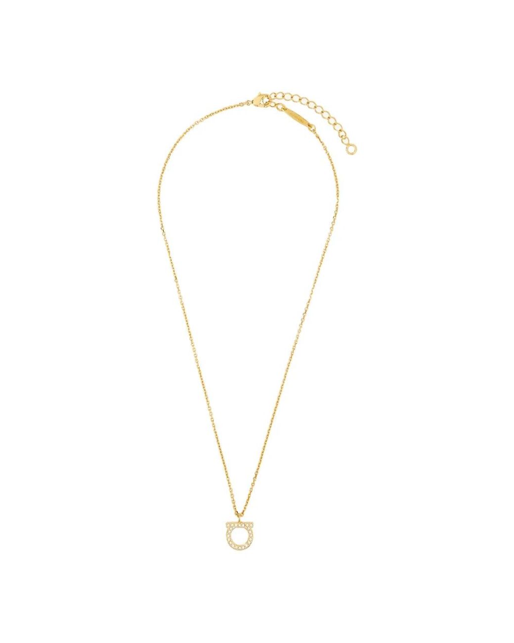 Ferragamo Metallic Necklaces