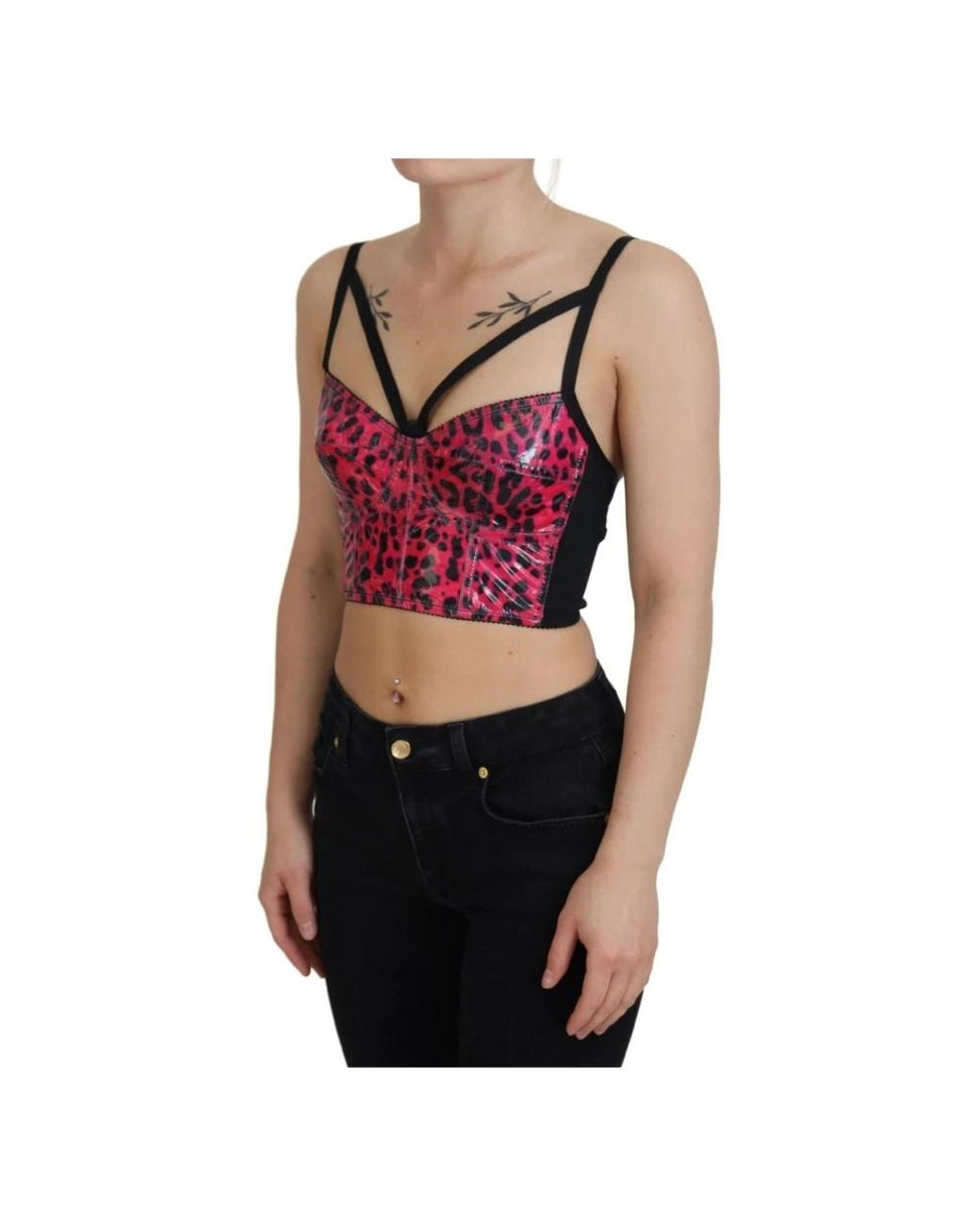 Dolce & Gabbana Red Sleeveless Tops