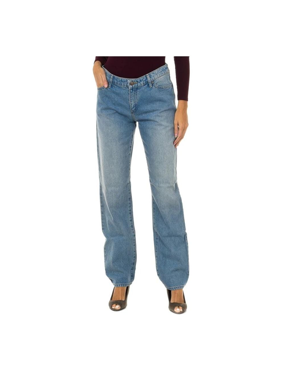 Armani Jeans Blue Straight Fit Jeans