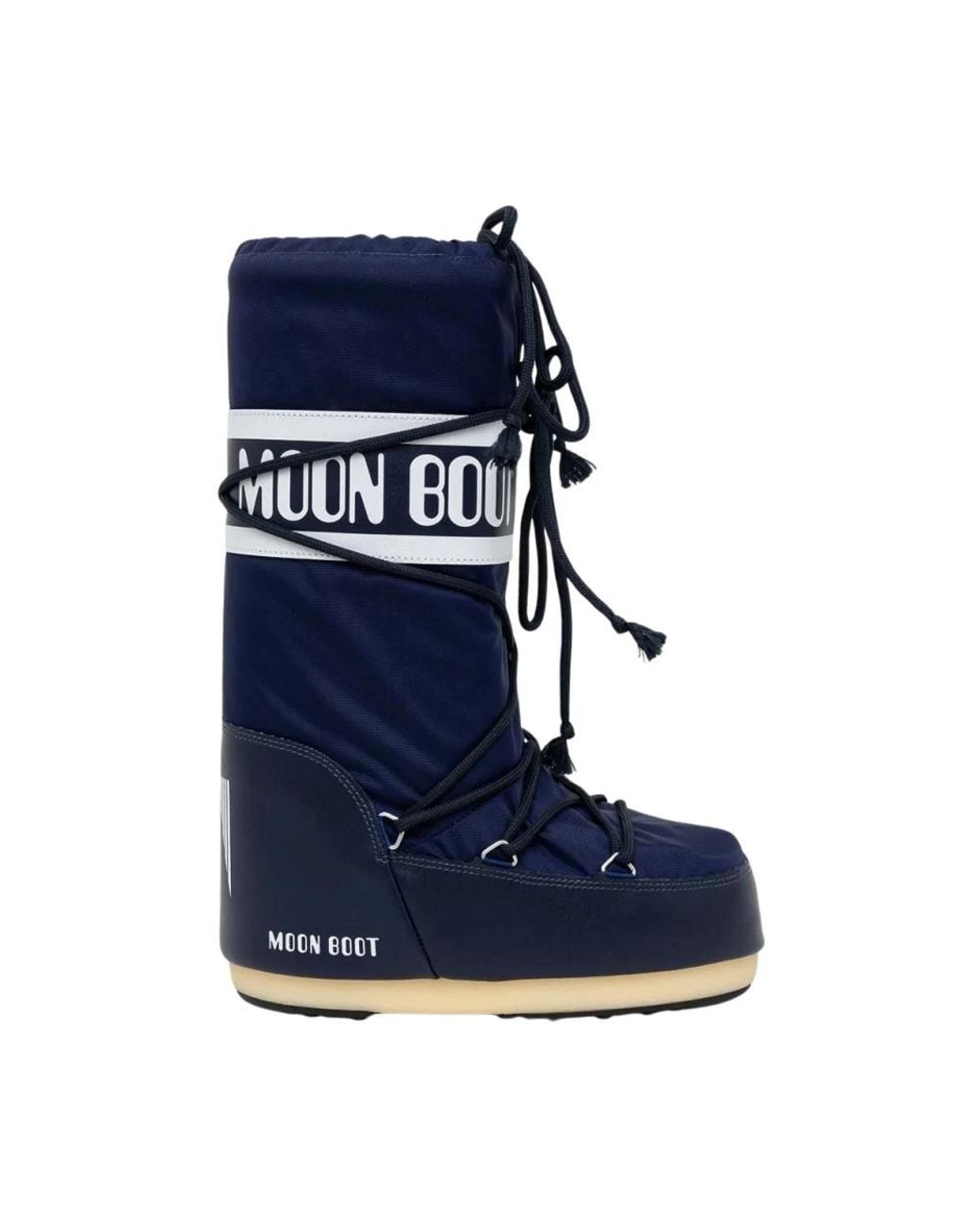 Moon Boot Icon Nylon Boot in het Blue voor heren