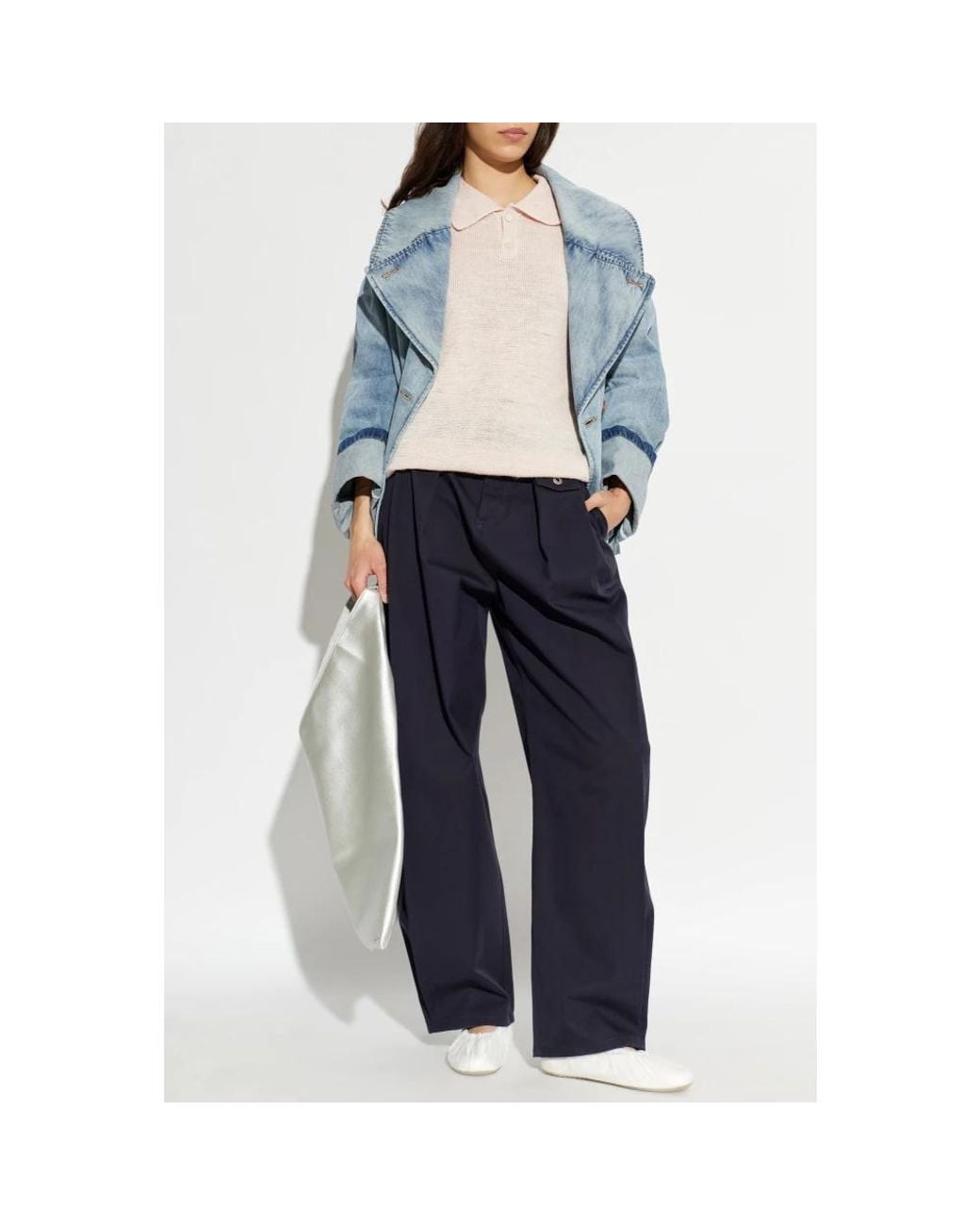 MM6 by Maison Margiela Blue Denim Jackets