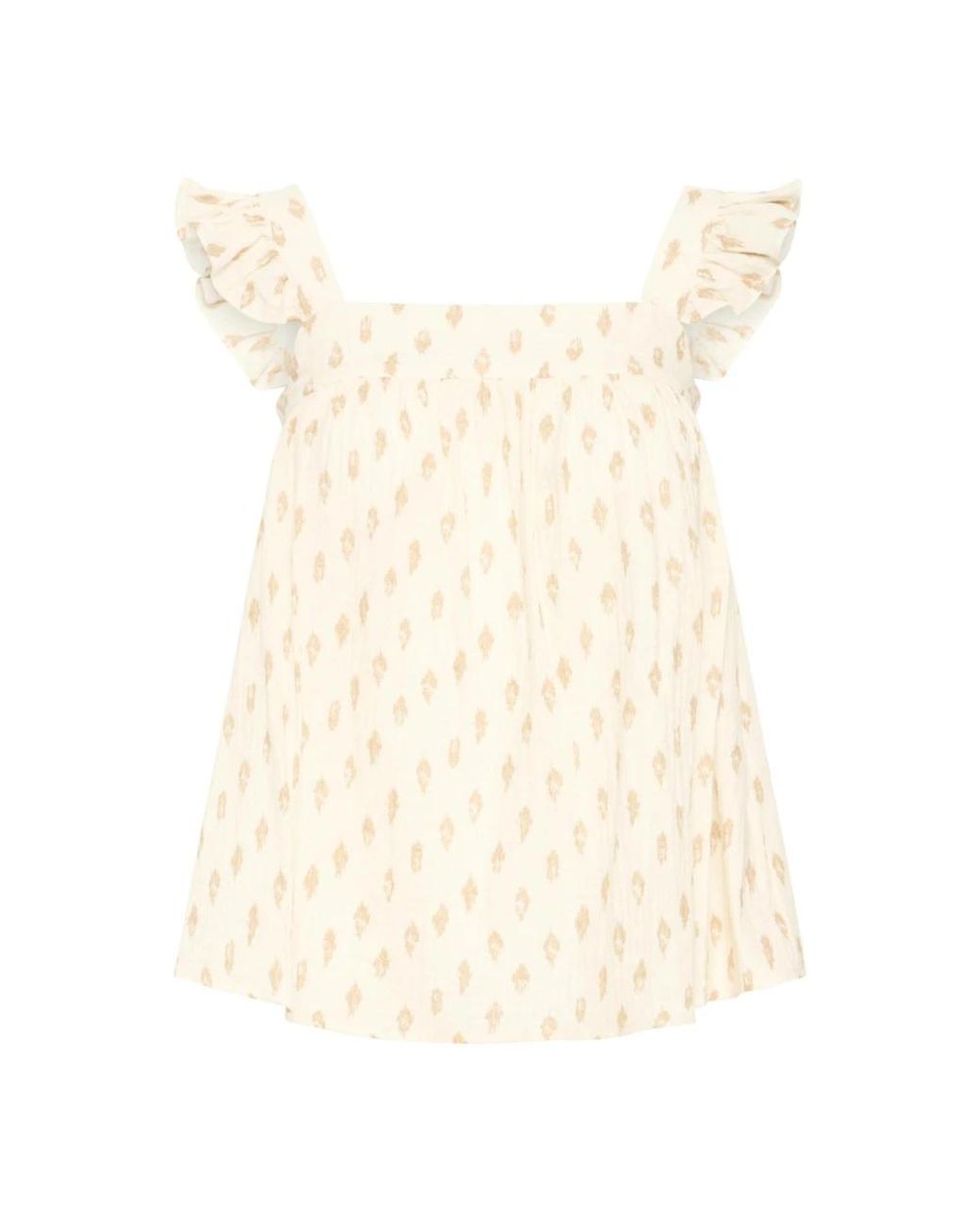 Ichi Natural Ikat Bluse