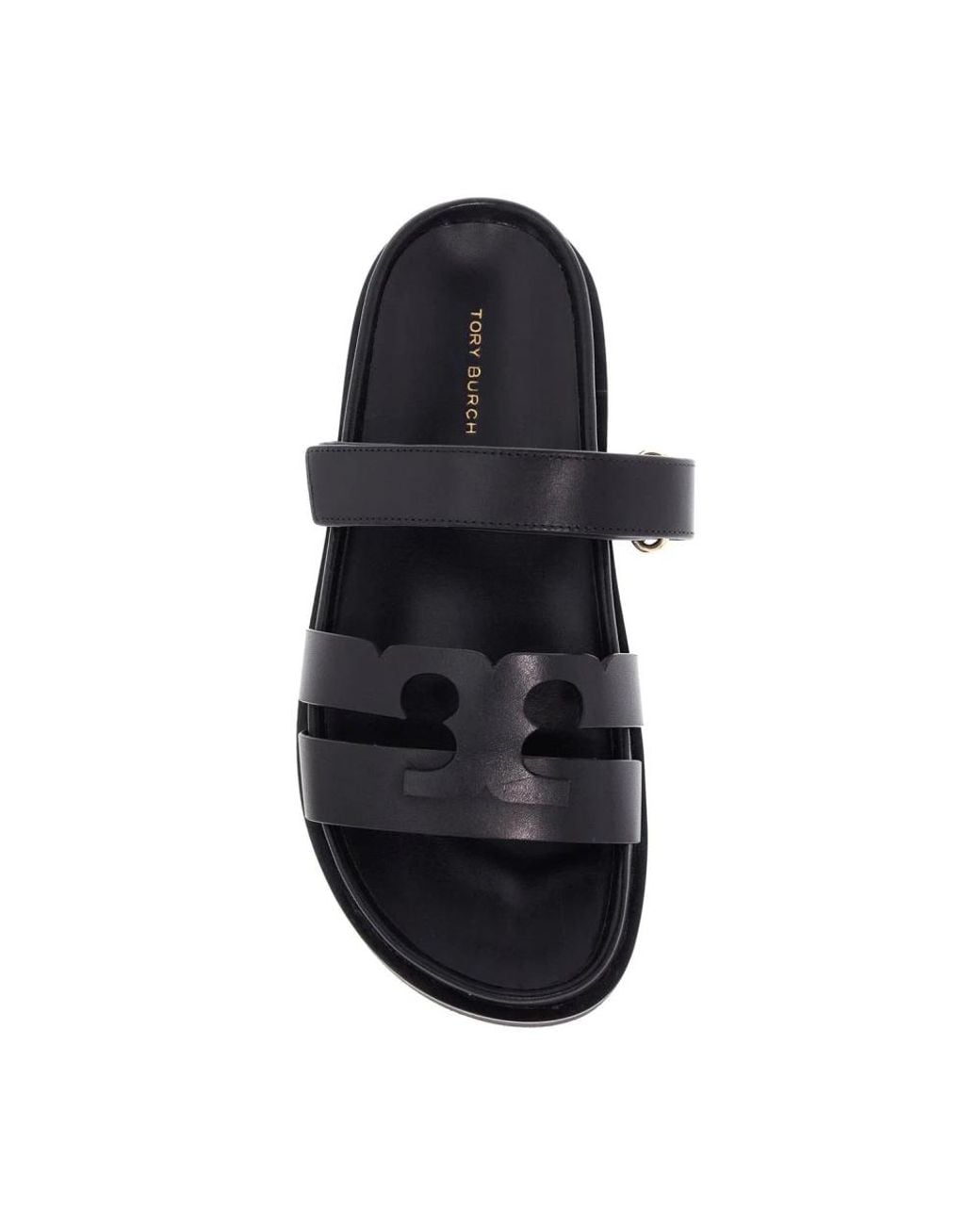 Tory Burch Blue Sliders
