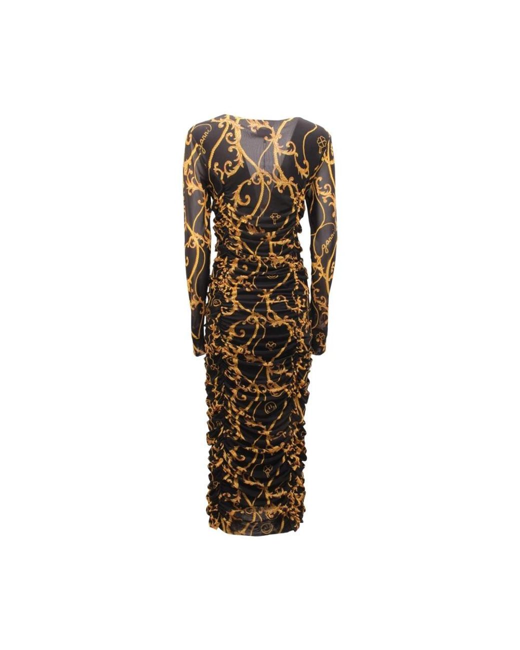 Ganni Brown Midi Dresses