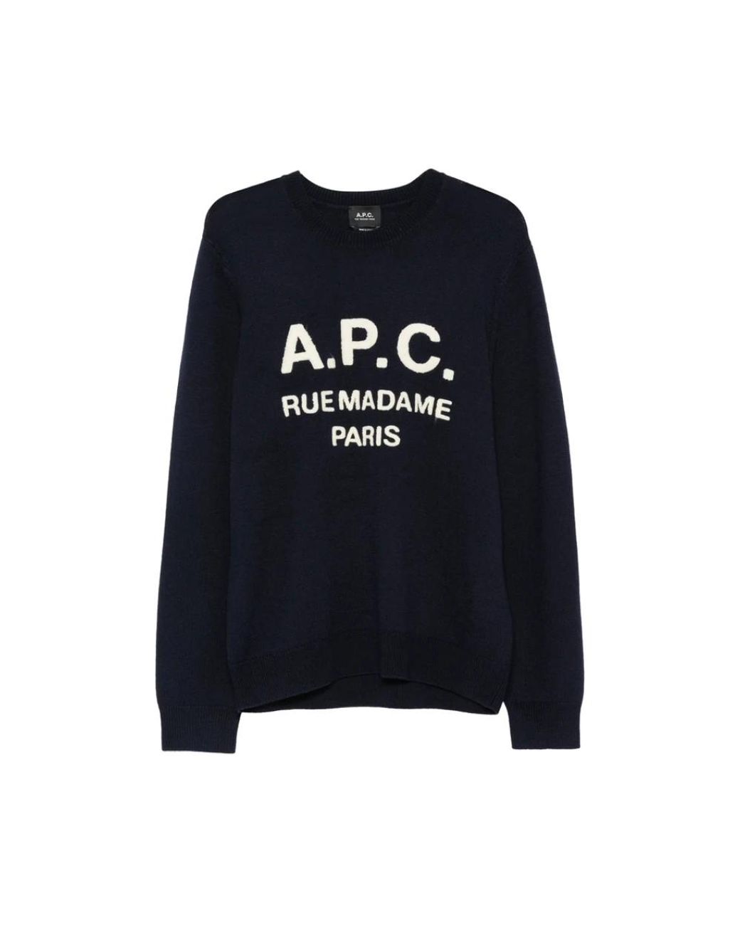A.P.C. Blue Round-Neck Knitwear for men