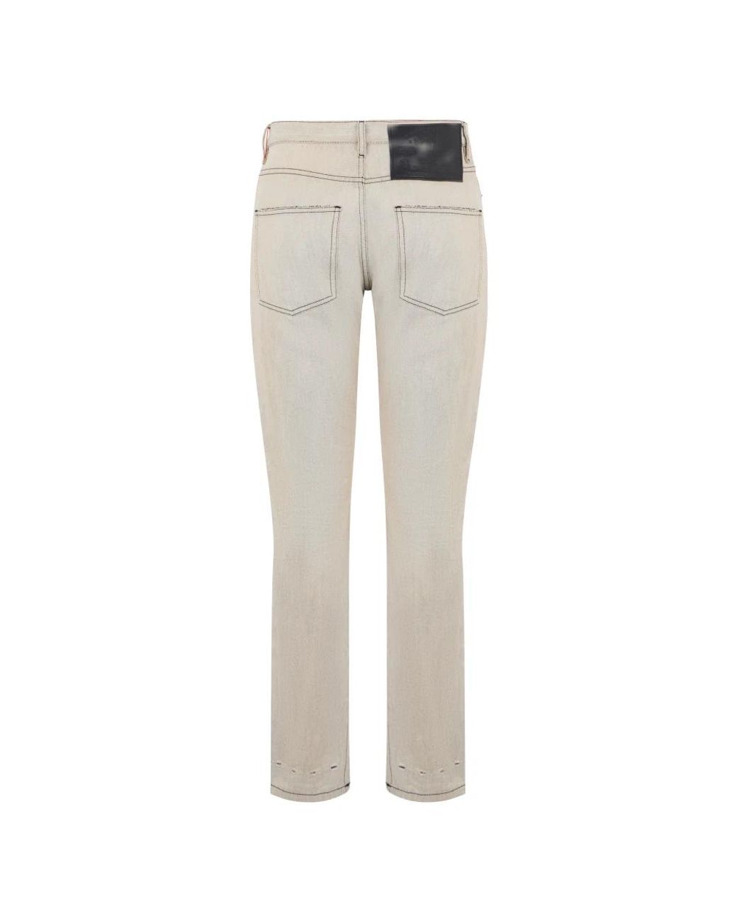 DIESEL Gray Slim-Fit Jeans for men