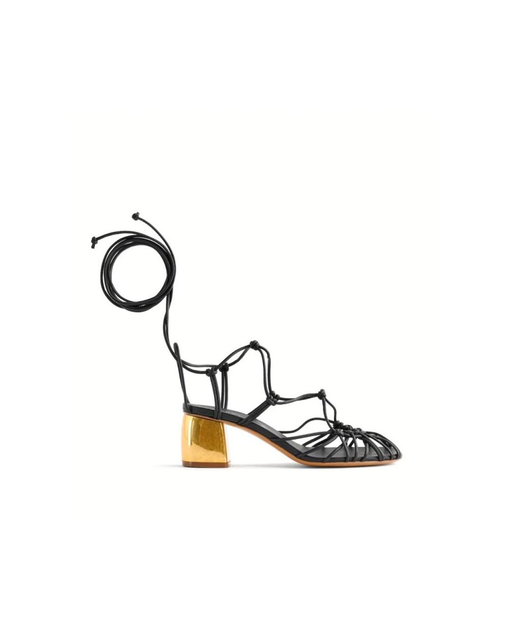 Forte_forte Metallic High Heel Sandals