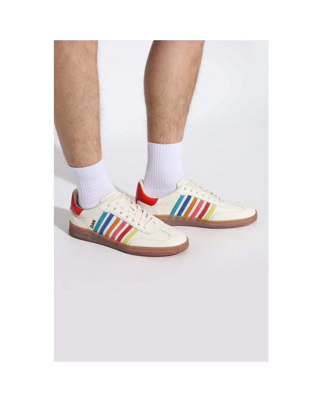 DSquared² Red Sneakers for men