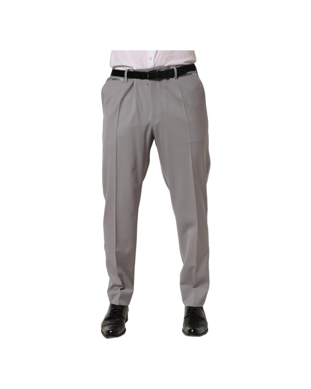 Dolce & Gabbana Gray Suit Trousers for men