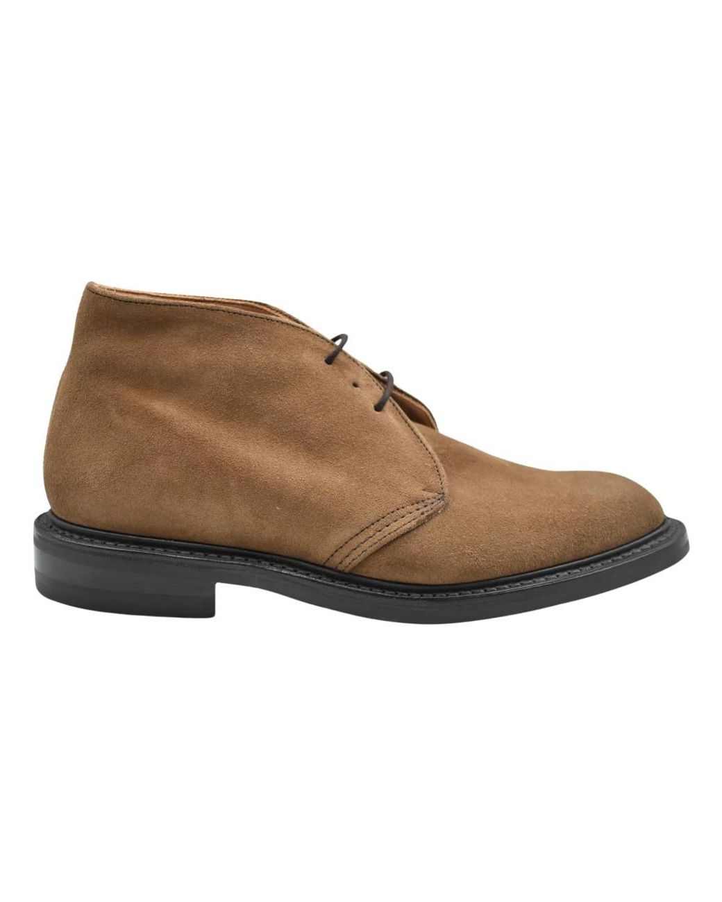 Tricker's Brown Lace-Up Boots for men