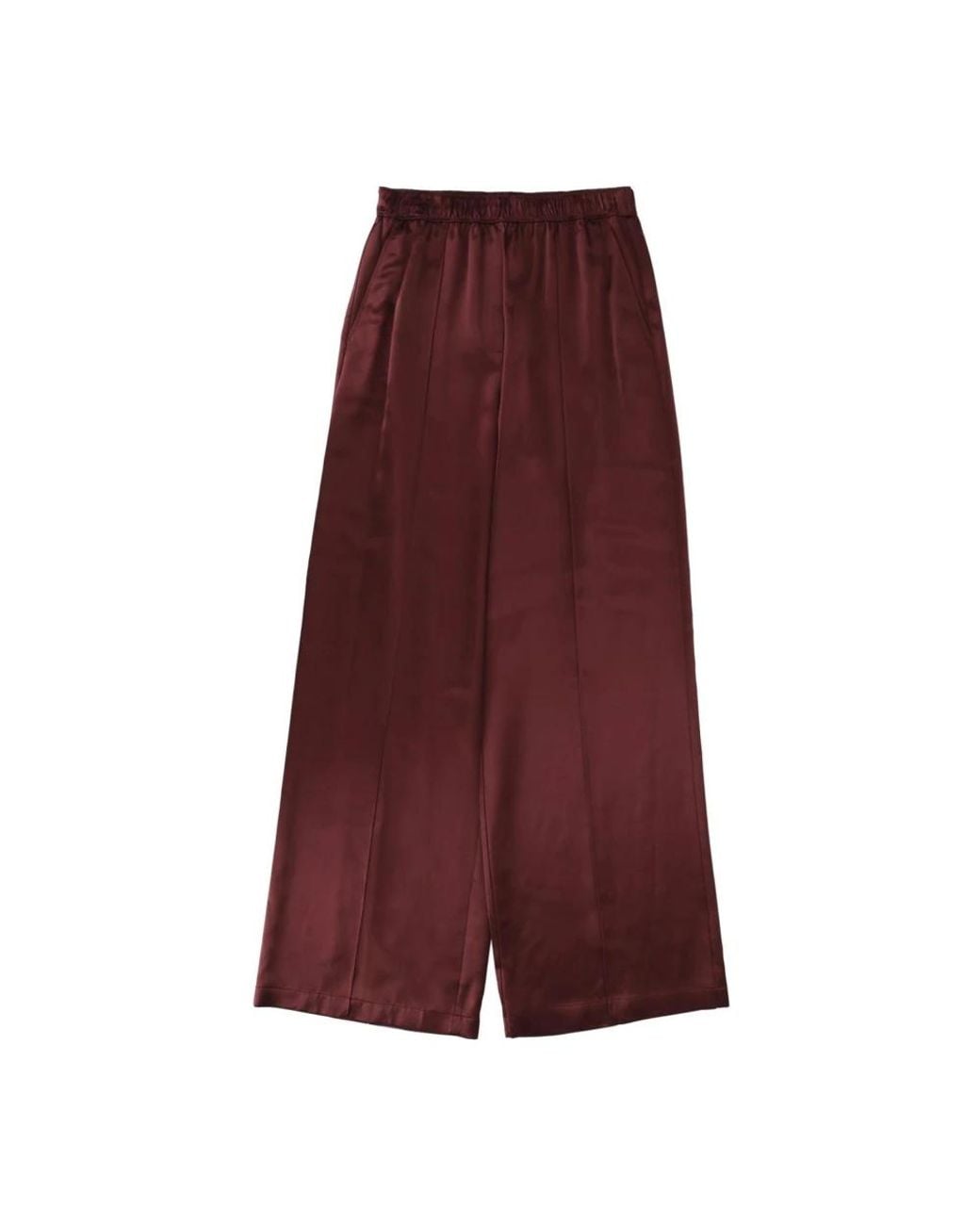Tory Burch Purple Wide Trousers