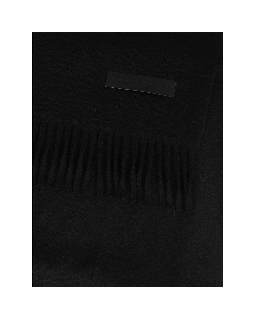 Zegna Black Winter Scarves for men