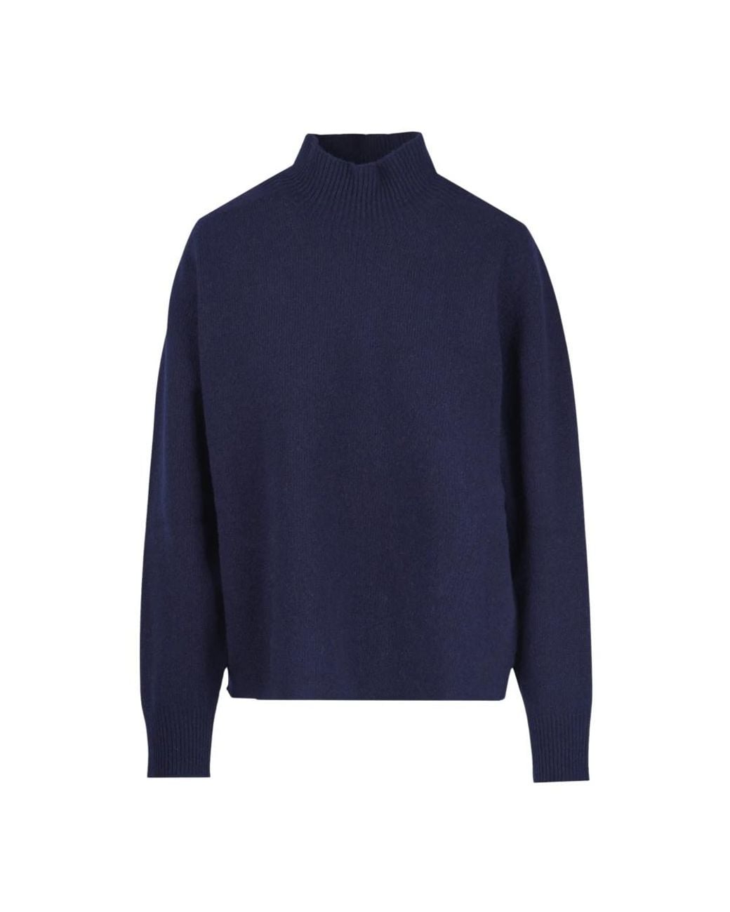 Alpha Studio Blue Turtlenecks