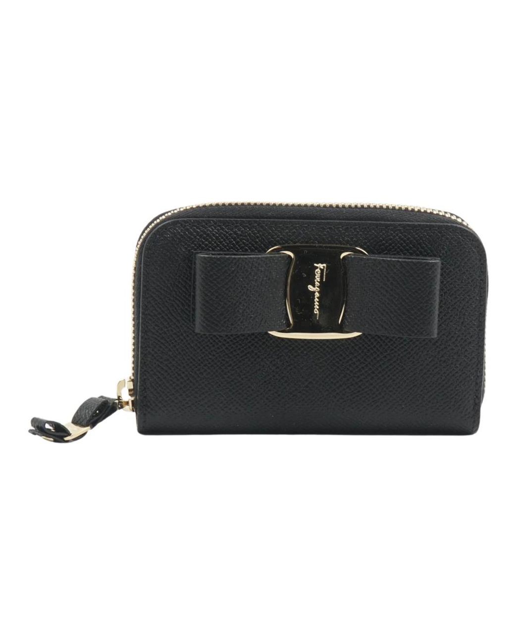Ferragamo Black Wallets & Cardholders