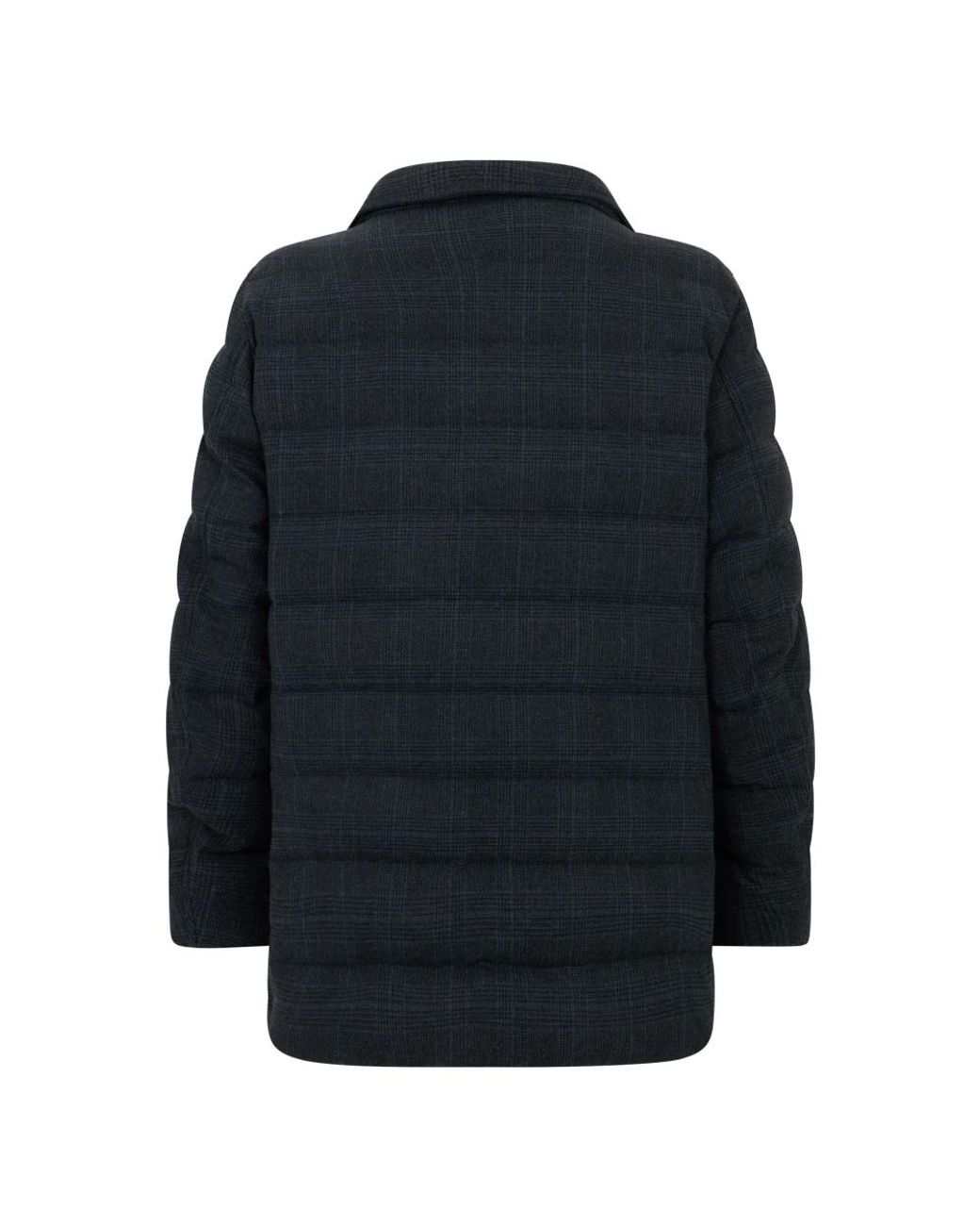 Herno Blue Double-Breasted Coats for men