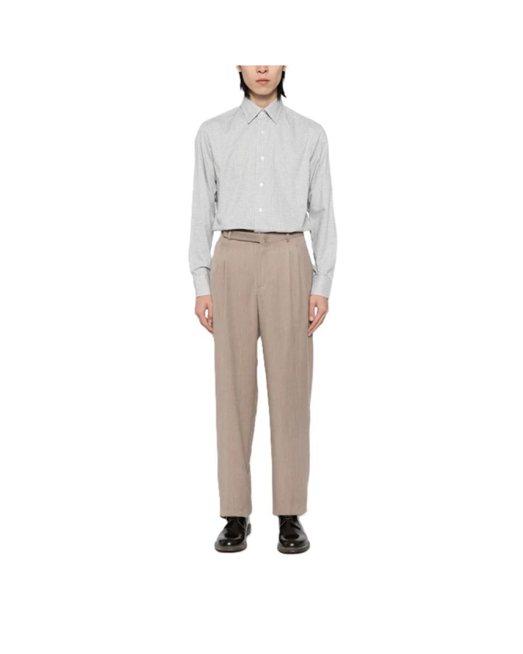 Brioni White Formal Shirts for men