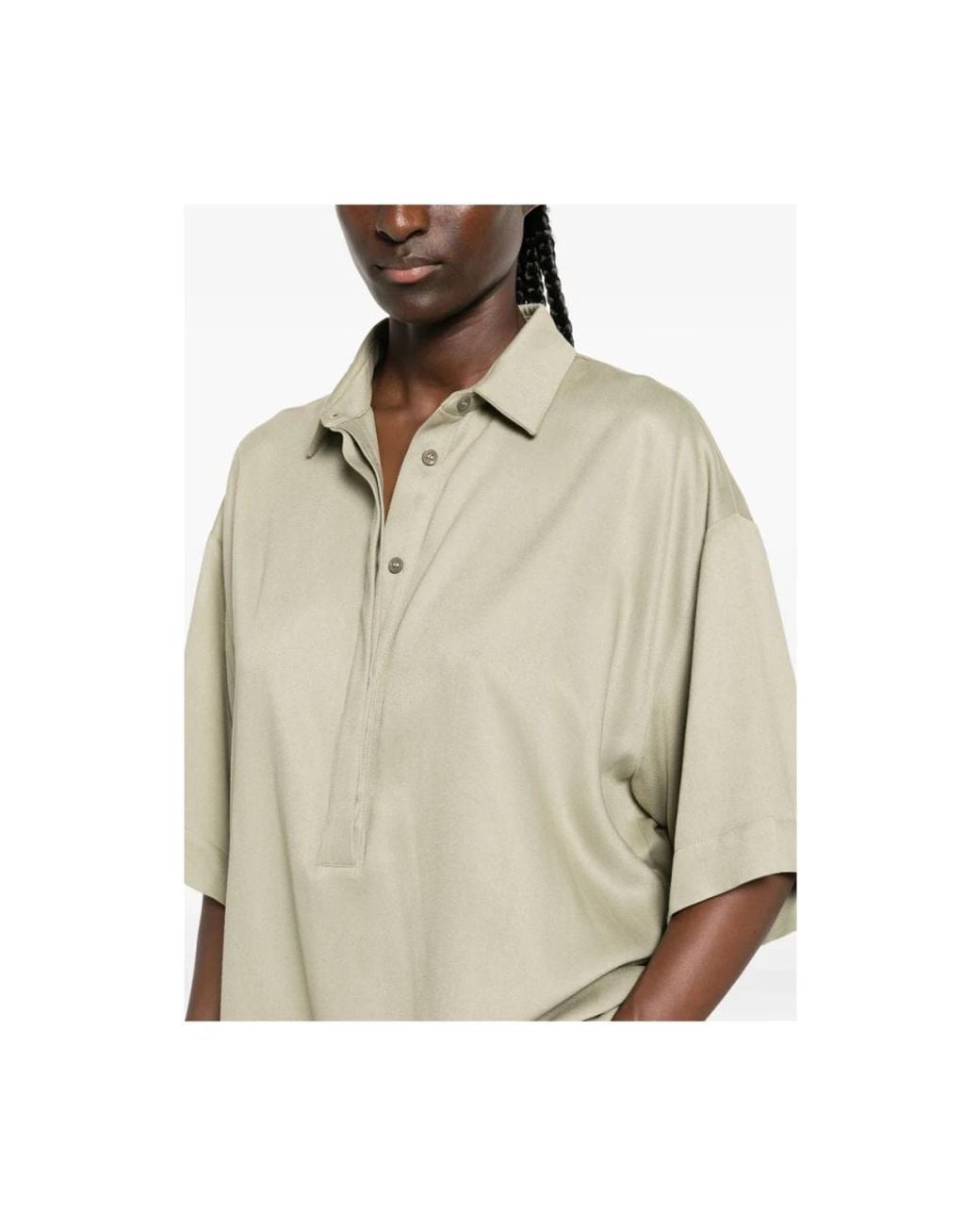 Frankie Shop Natural Polo Shirts