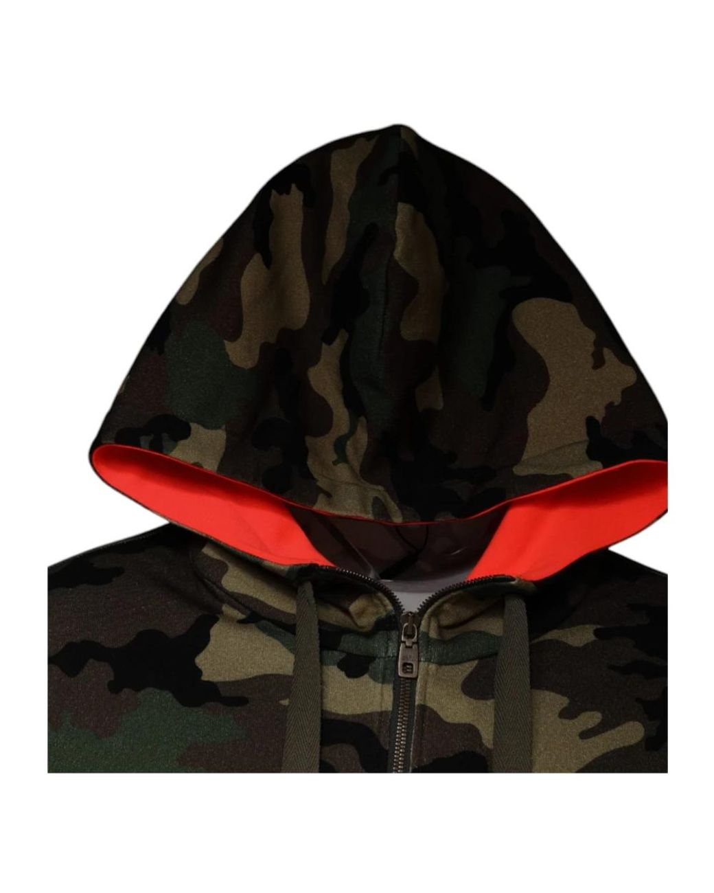 Dolce & Gabbana Red Hoodies for men
