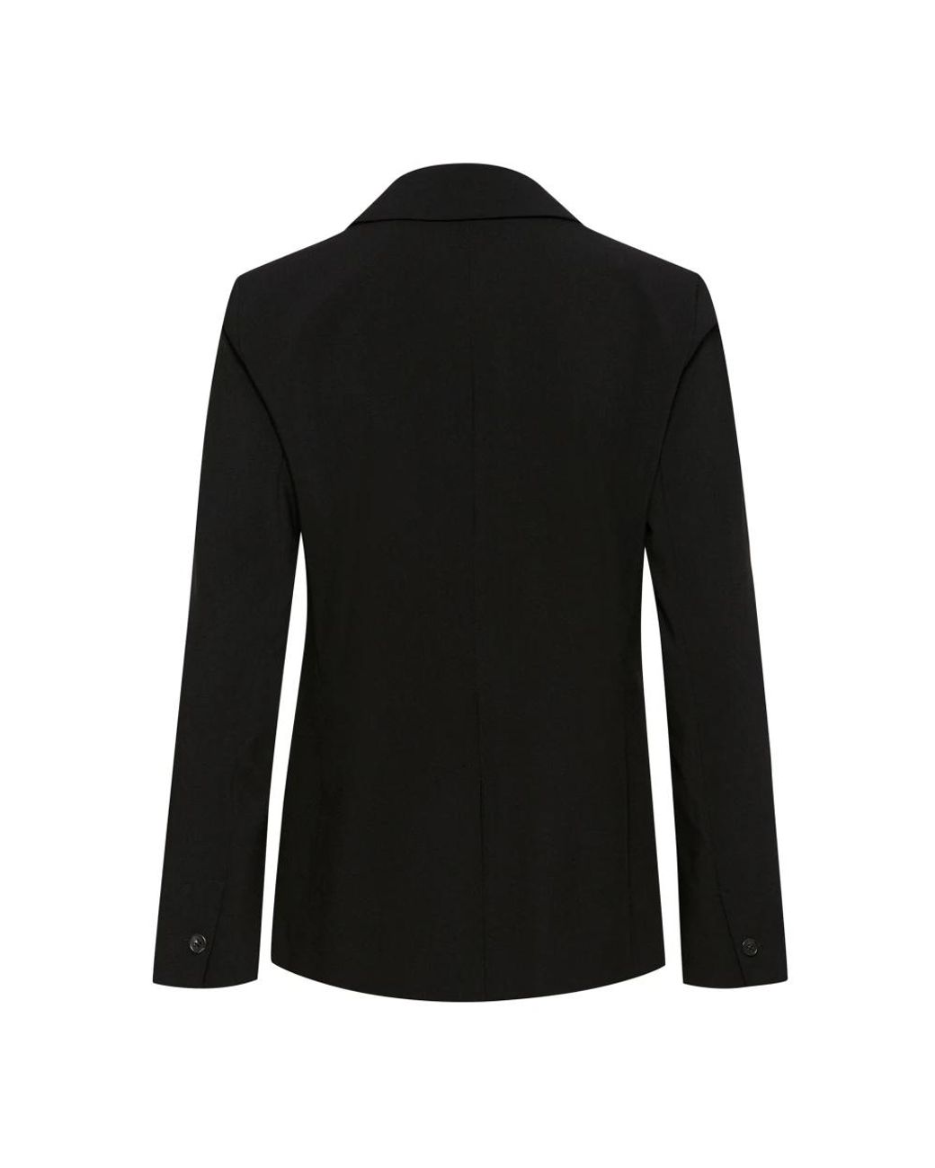 Soaked In Luxury Black Kurzer Schwarzer Blazer Mit V-Ausschnitt