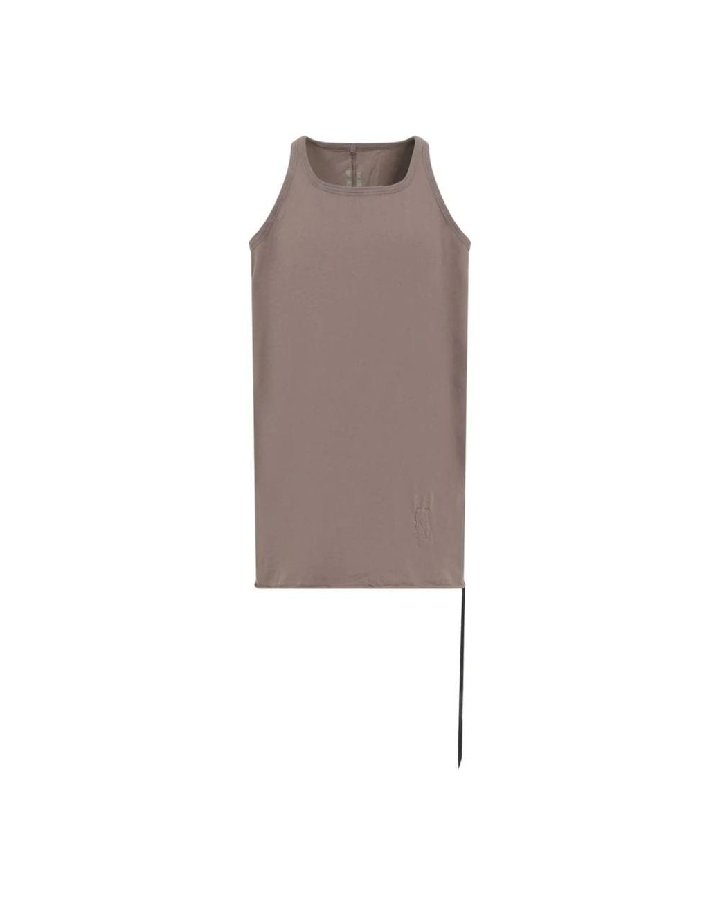 Rick Owens Brown Sleeveless Tops for men