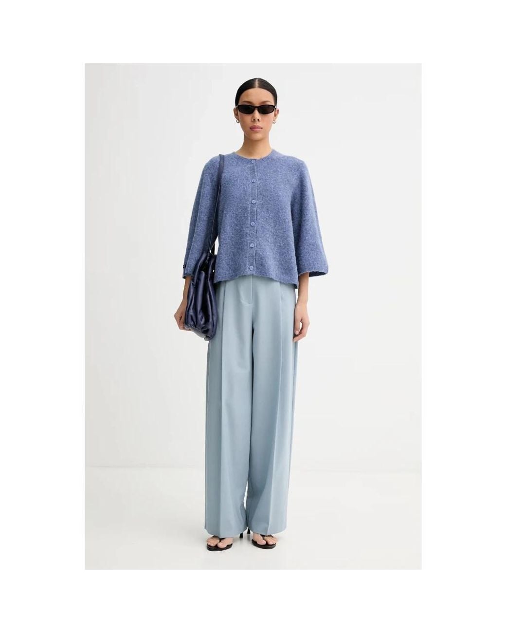 Cardigans Munthe en coloris Blue