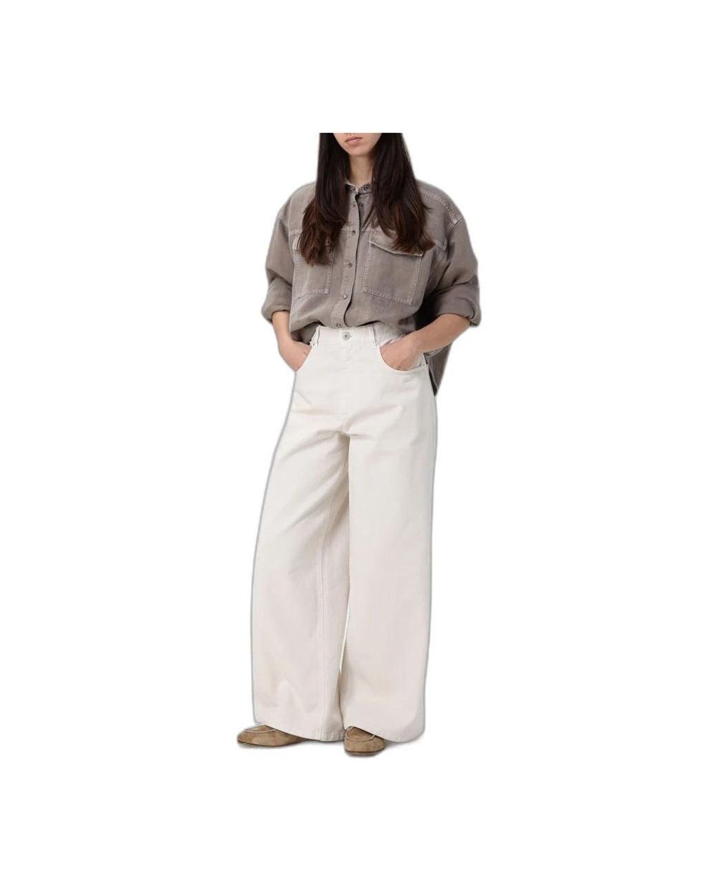Brunello Cucinelli Brown Shirts