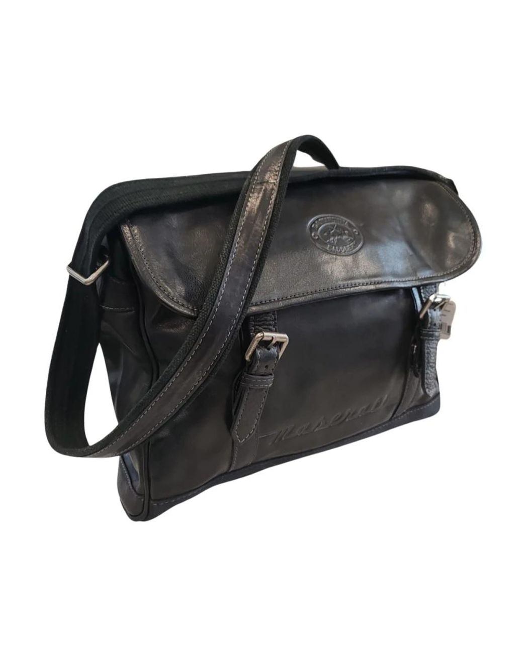 La Martina Black Shoulder Bags