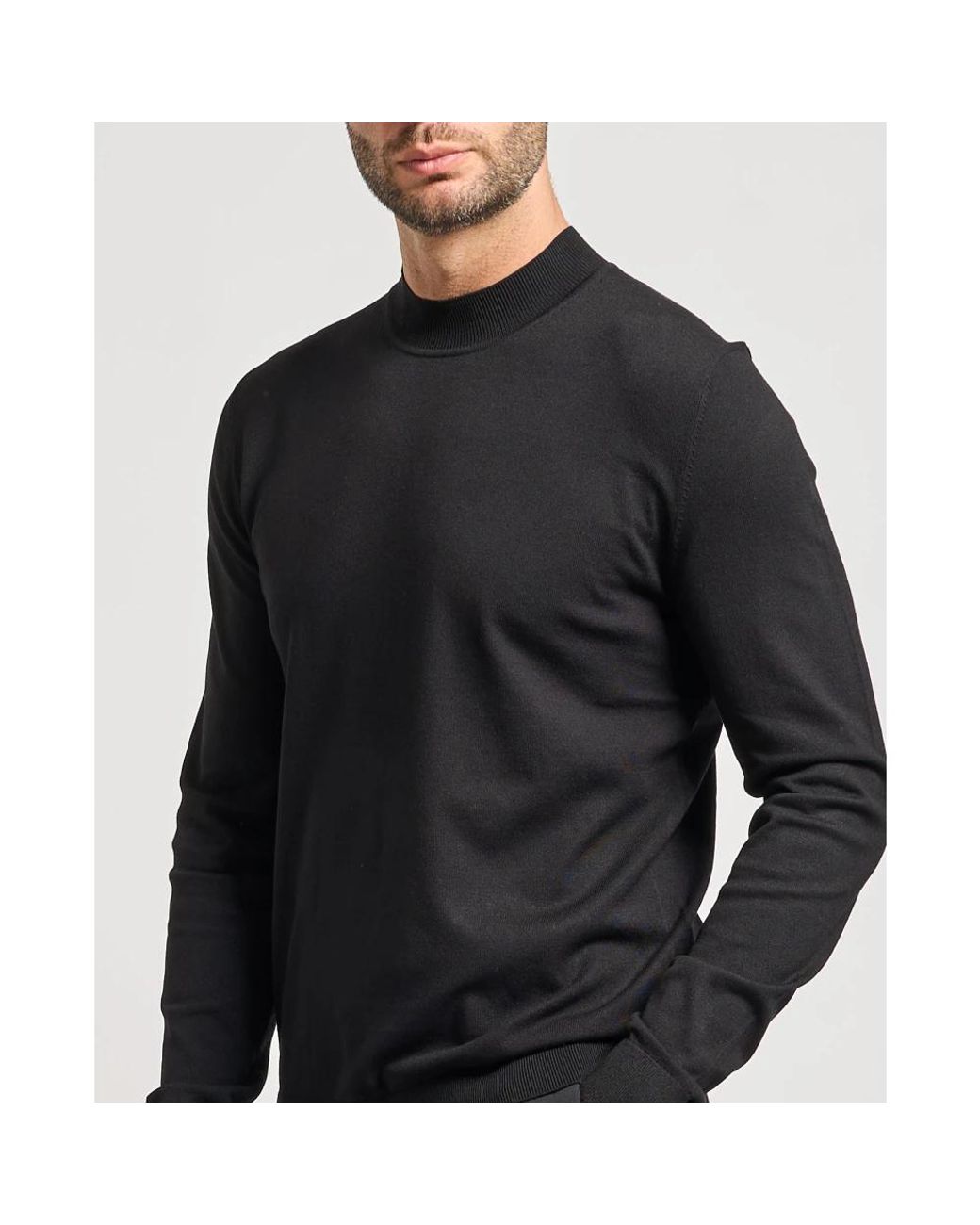 Turtlenecks HUGO de hombre de color Black