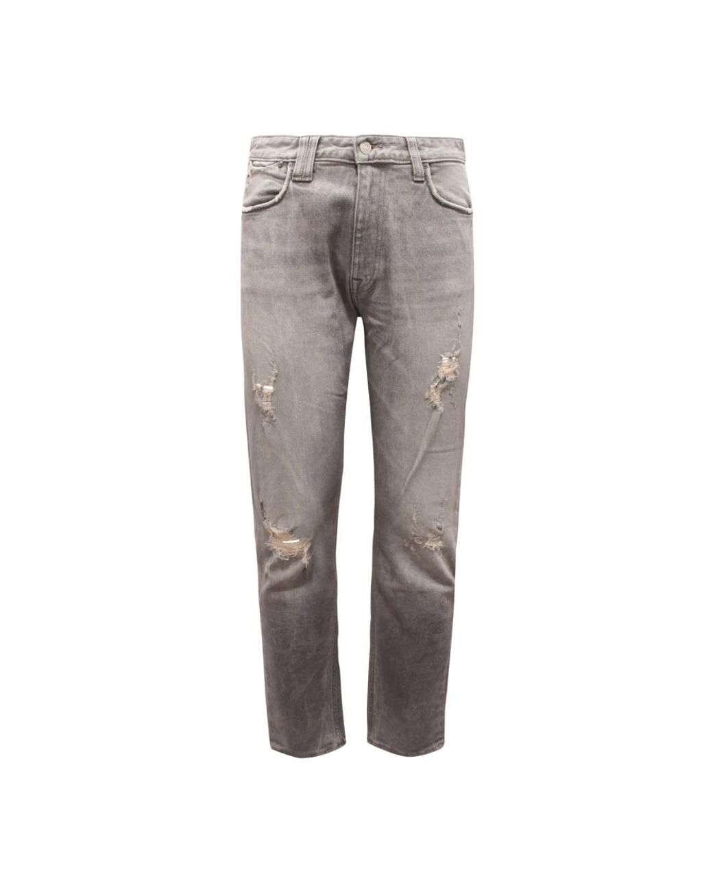 CYCLE Baggy Denim Broek in het Gray
