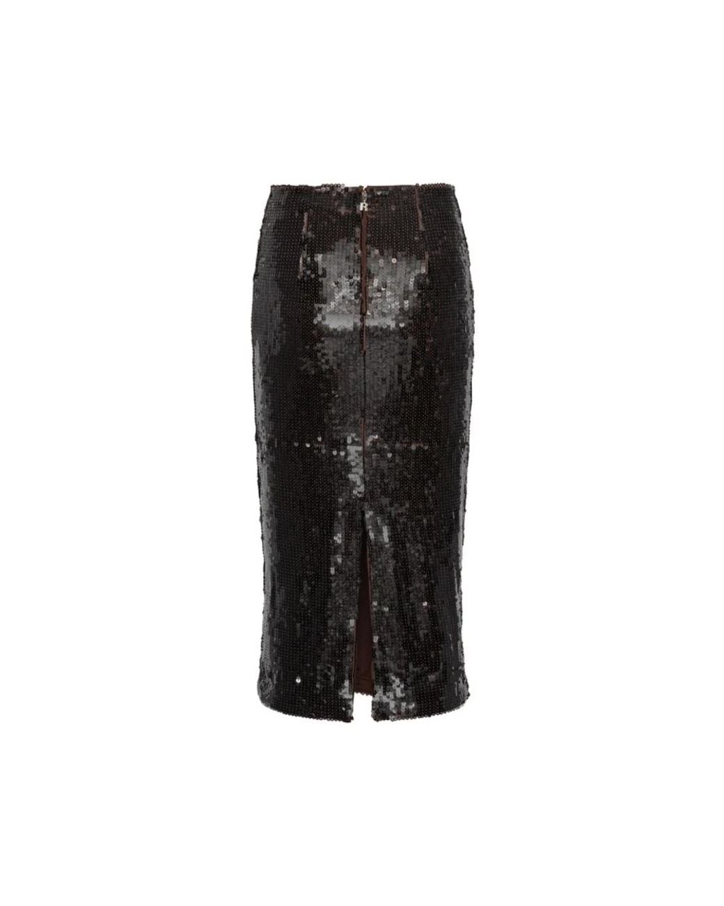 ROTATE BIRGER CHRISTENSEN Black Leather Skirts
