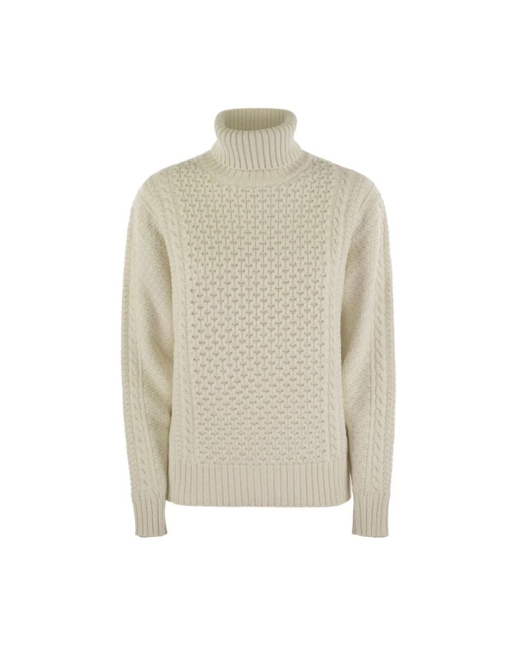 Fabiana Filippi Natural Turtlenecks