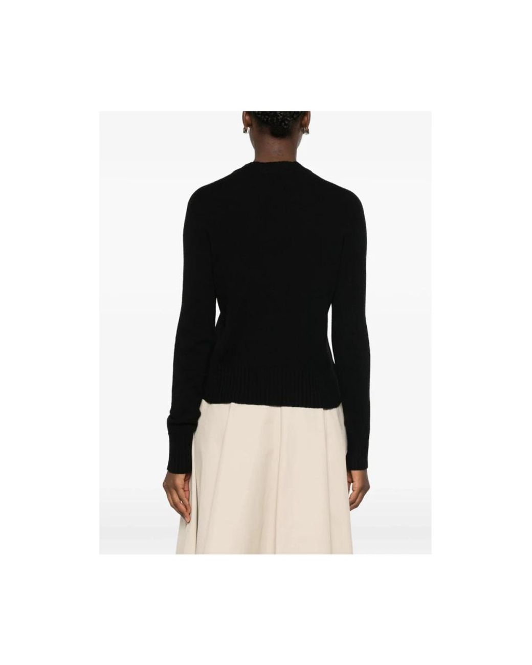Aragona Black Cashmere Knitwear