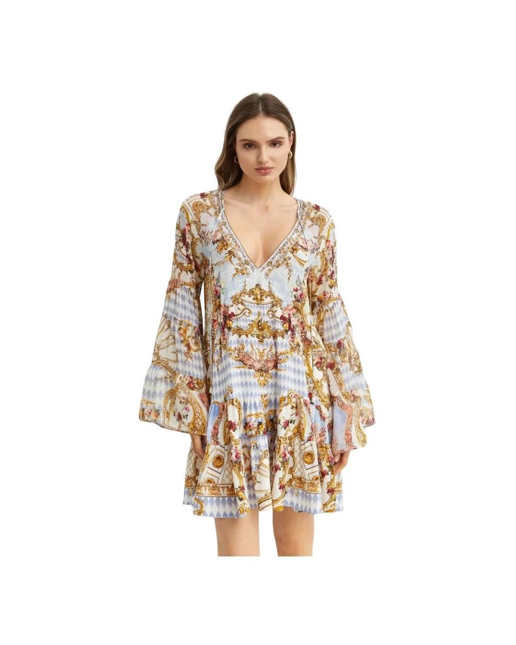 Camilla Metallic Summer Dresses