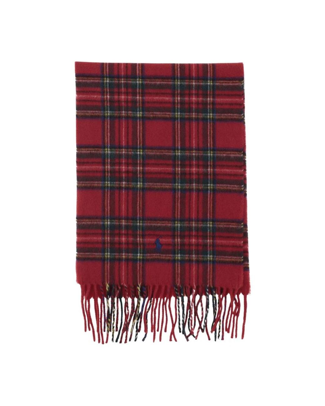 Polo Ralph Lauren Red Winter Scarves for men
