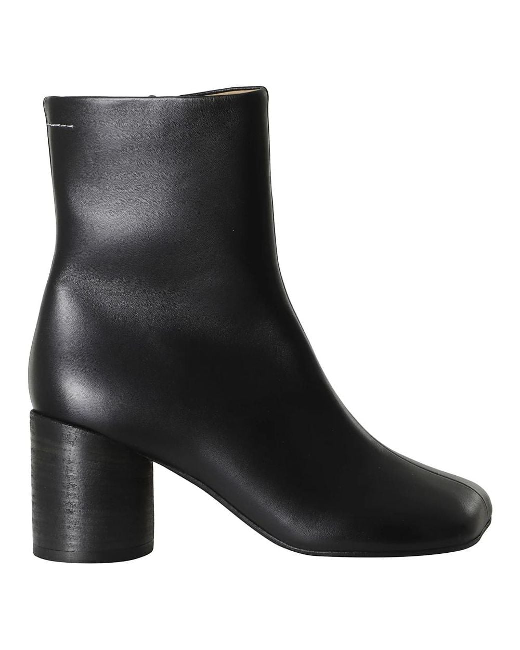 MM6 by Maison Margiela Black Heeled Boots
