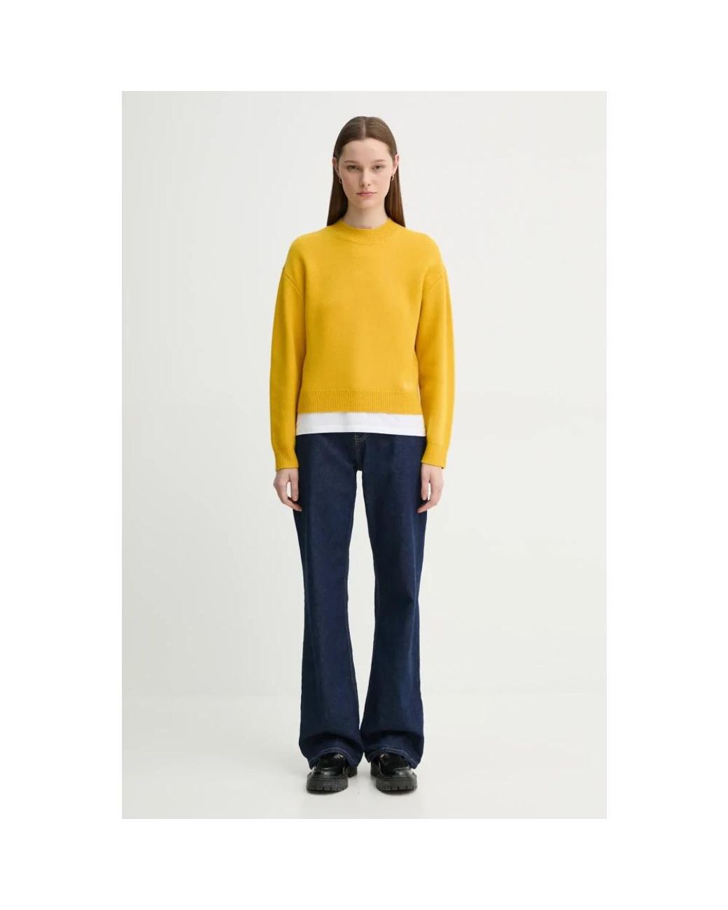 A.P.C. Yellow Esther Pullover
