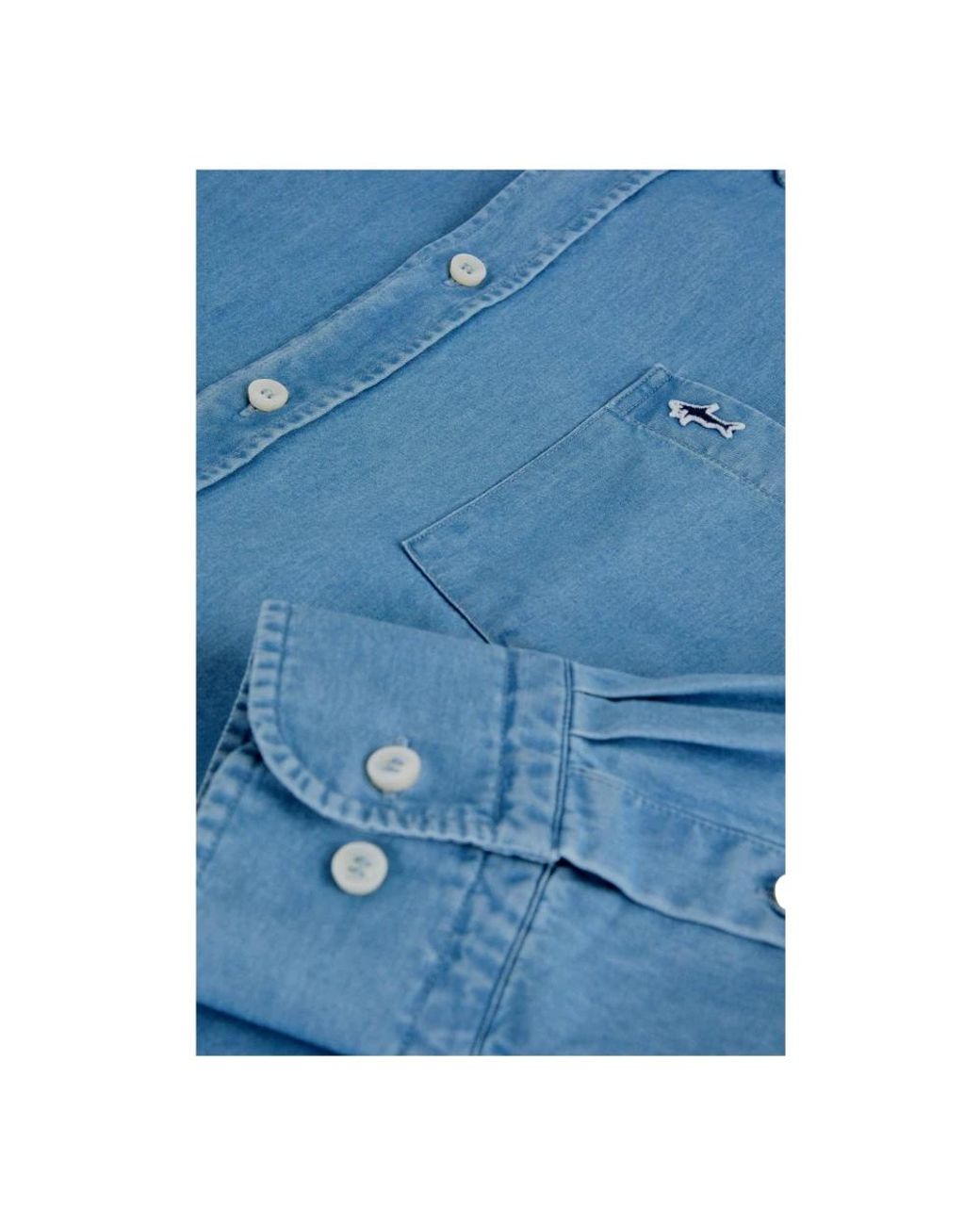 Paul & Shark Blue Casual Shirts for men
