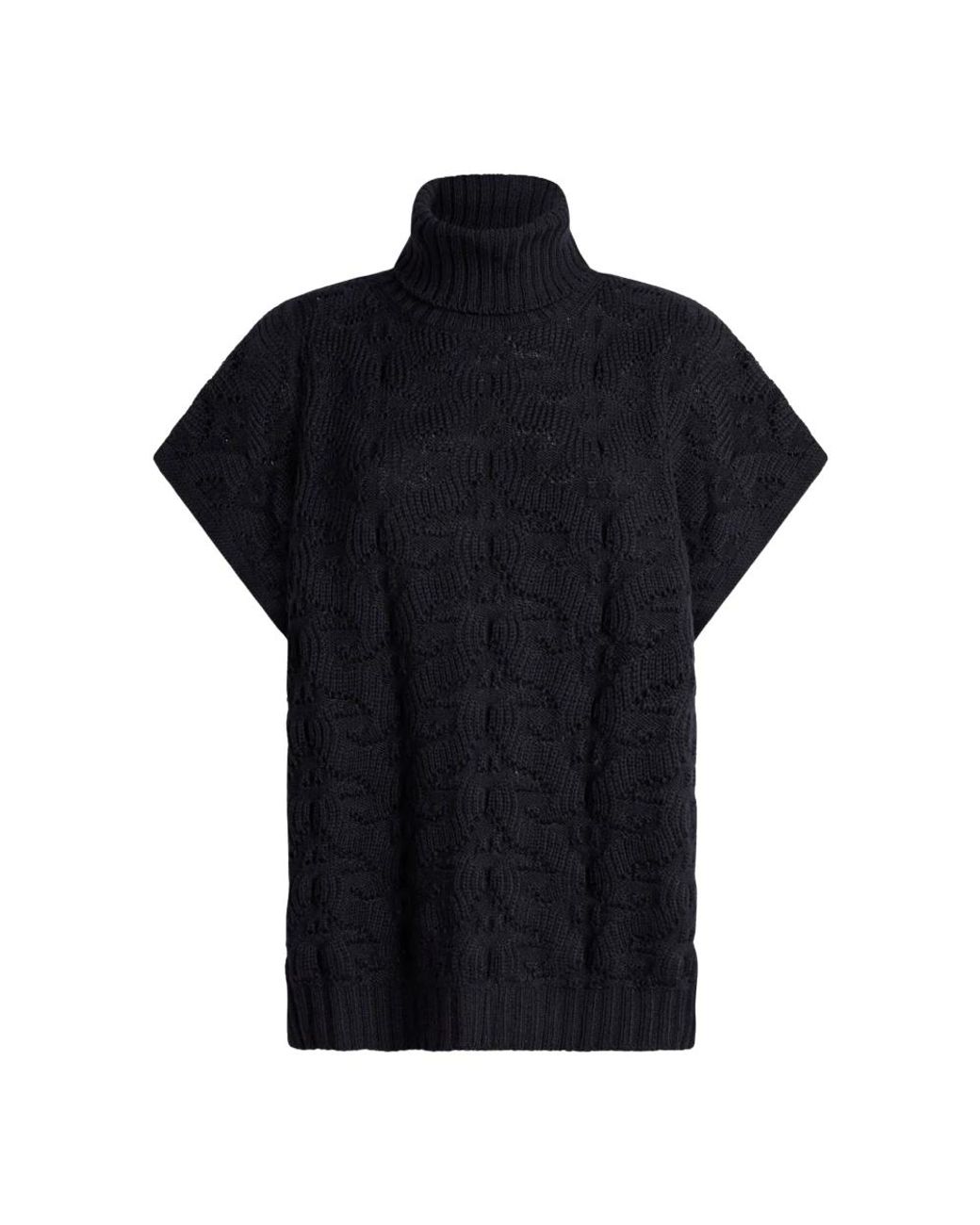 Etro Black Turtlenecks